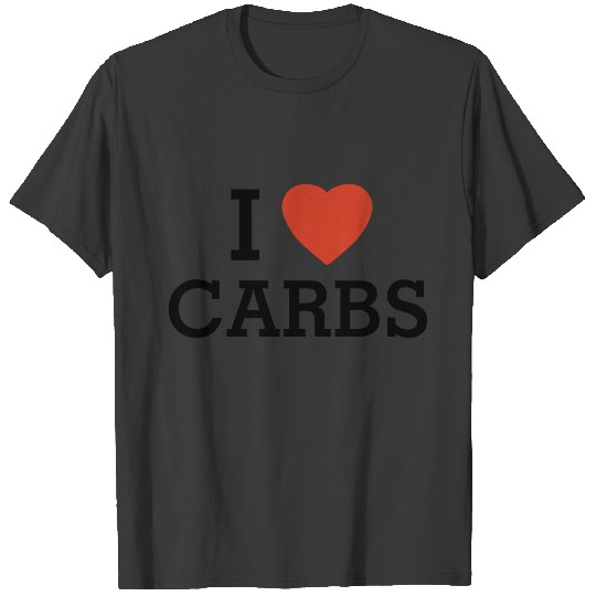 I heart carbs T-shirt