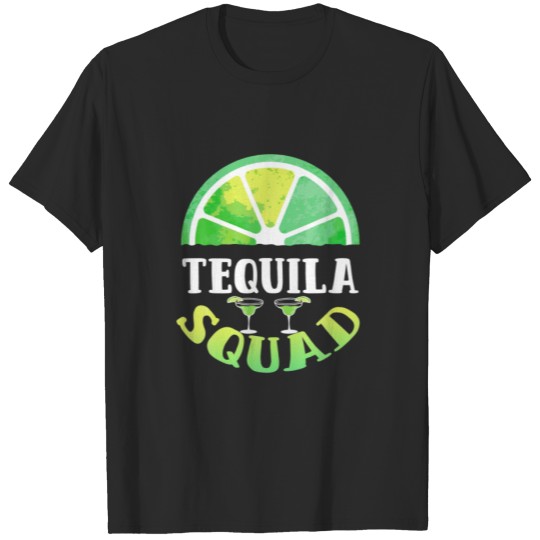 Tequila Squad Cinco De Mayo Margarita Party Matchi T-shirt