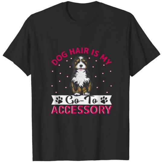 Australian Shepherd Dog Hair Is My Accessory Funny T-shirt