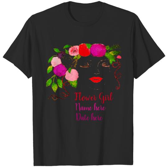 Discover Personalize Flower T-shirt