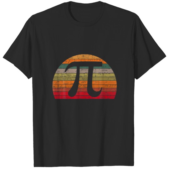 Pi Day Retro Vintage Math Geek Teacher Student Hap T-shirt