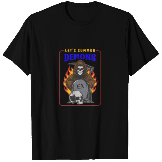 Let's Summon Demons Witchcraft For Beginner Hallow T-shirt