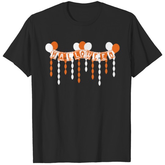 Discover Retro Halloween Party Streamers T-shirt