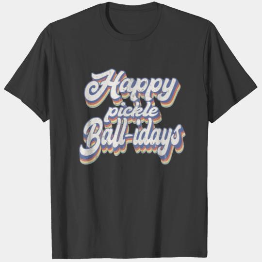 Pickleball Christmas Holidays Polo T-shirt