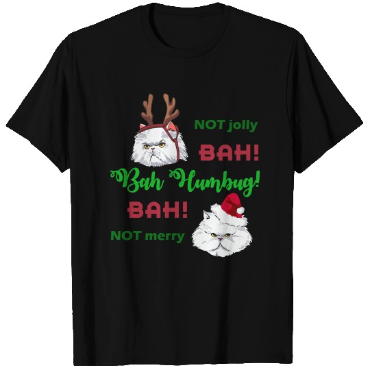 Bah Humbug Cat T-shirt