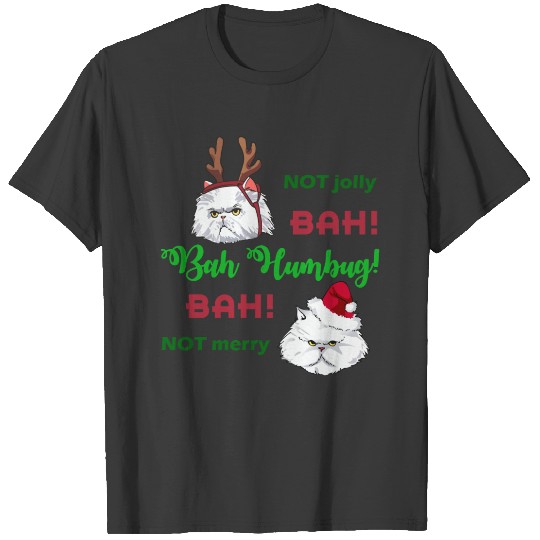 Bah Humbug Cat T-shirt