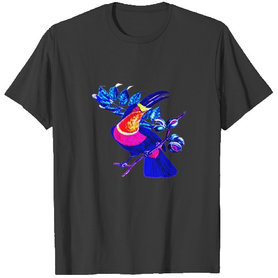 Modern Toucan Bird  Art T-shirt