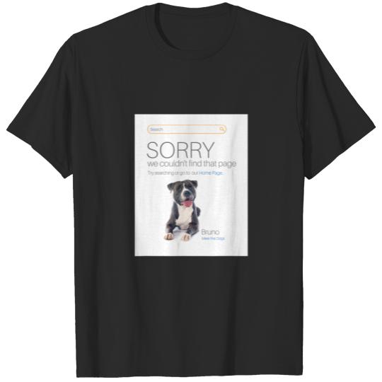Discover Staffordshire Terrier Funny Online Shop Seller 404 T-shirt