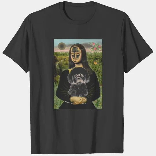 Bichon Frise 2R - Mona Lisa T-shirt