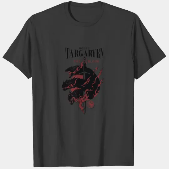 House Targaryen - Fire & Blood T-shirt