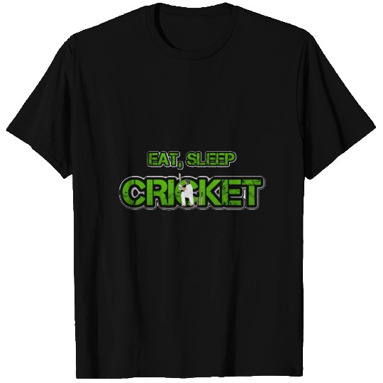 Eat Sleep Cricket T-shirt