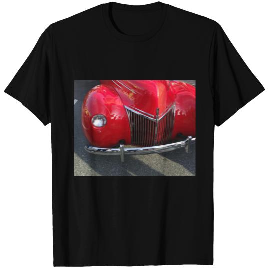 Red Vintage 1930s auto T-shirt