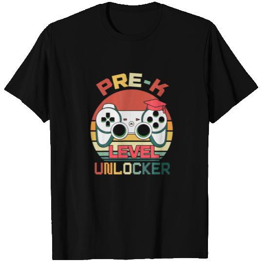 Pre-K Level Unlocked Video Gamer Back To School Pr T-shirt