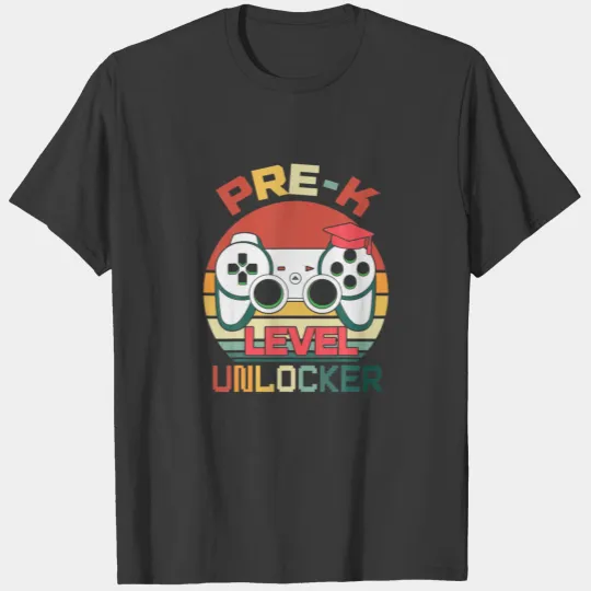 Pre-K Level Unlocked Video Gamer Back To School Pr T-shirt