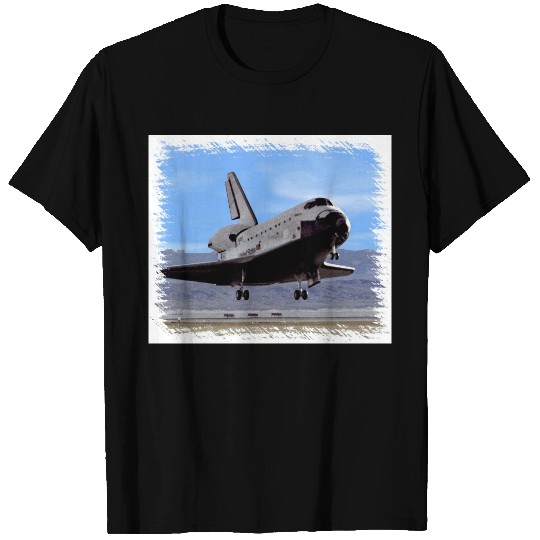 NASA Space Shuttle Atlantis Landing Edwards AFB T-shirt