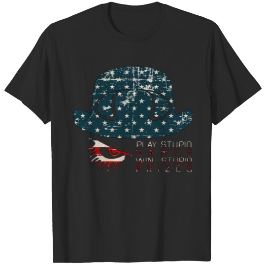 Play Stupid Games Patriotic T-shirt
