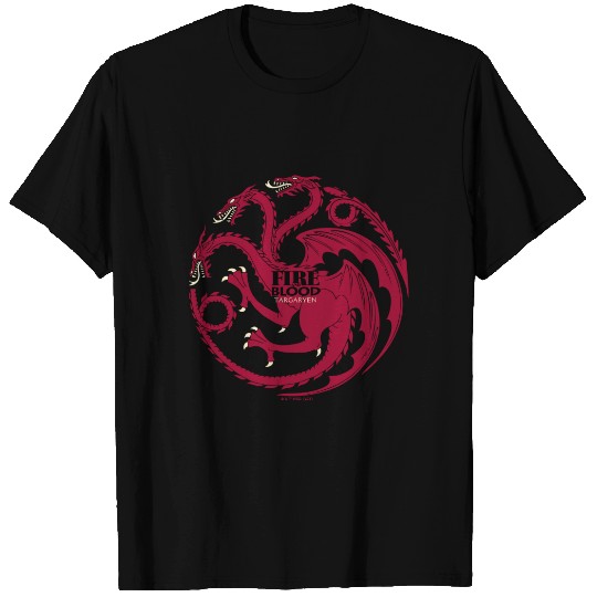 Targaryen Sigil - Fire & Blood T-shirt