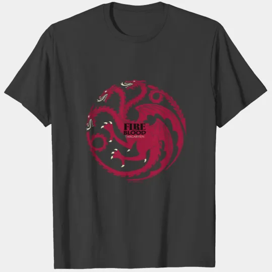 Targaryen Sigil - Fire & Blood T-shirt