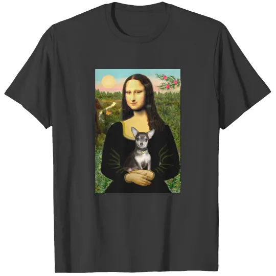 Chihuahua (BlueTan) - Mona Lisa T-shirt