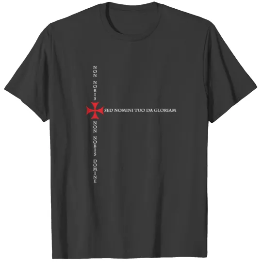 Non Nobis Nomine - Knights Templar T-shirt