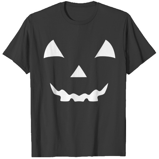 Pumpkin Face Jack O Lantern Halloween Party T-shirt