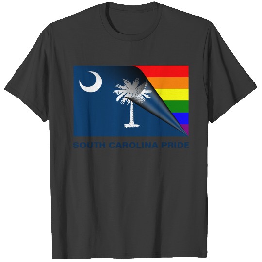 South Carolina Pride LGBT Rainbow Flag T-shirt