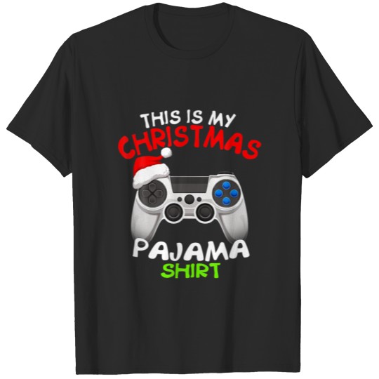 Discover This Is My Christmas Pajama Xmas Video Gamer T-shirt