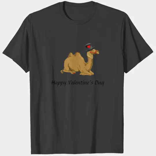 Hump Day Camel Valentines Day T-shirt
