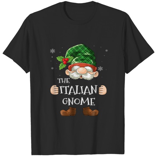 Italian Gnome Matching Family Group Christmas Part T-shirt