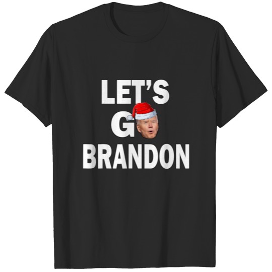 Christmas Let's Go Branson Brandon Joe Biden Santa T-shirt