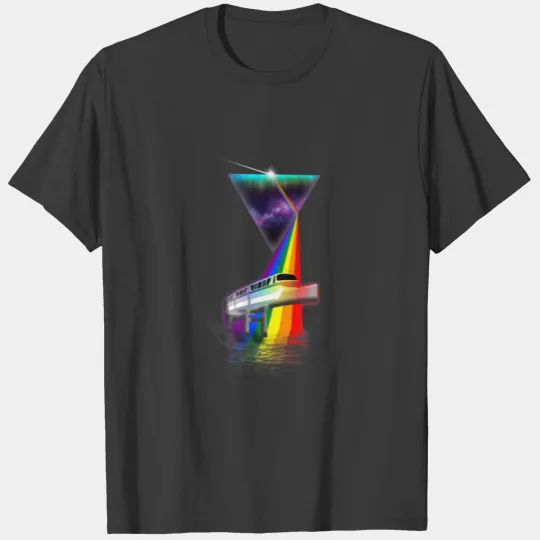 Vintage Retro Prism Monorail T-shirt