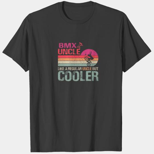 BMX Uncle Like A Regular Uncle But Cooler Vintage T-shirt