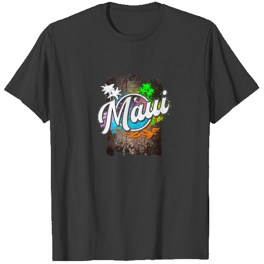 Epic Summer HI Hawaiian Vacation Surf Hawaii Vinta T-shirt