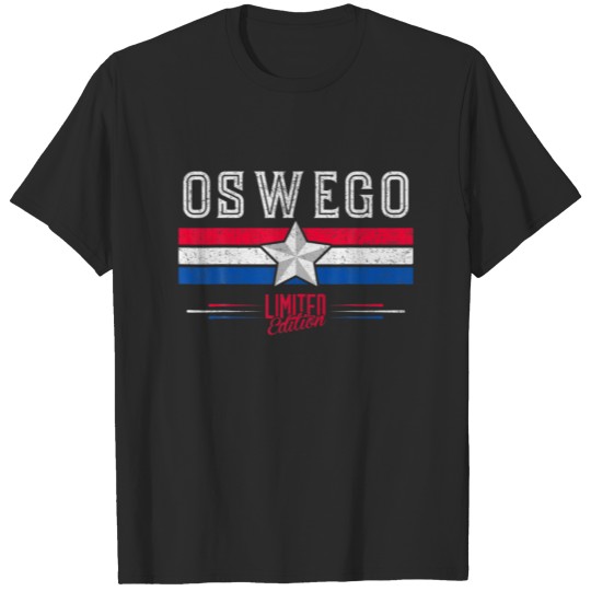 Discover Oswego Retro Vintage Gift Women Men T-shirt