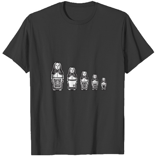 Several Russian Nested Dolls T-shirt