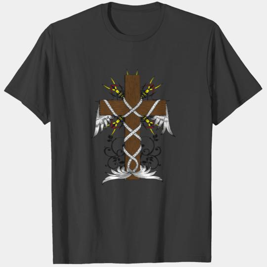 Cross of Christ With Angel Wings T-shirt