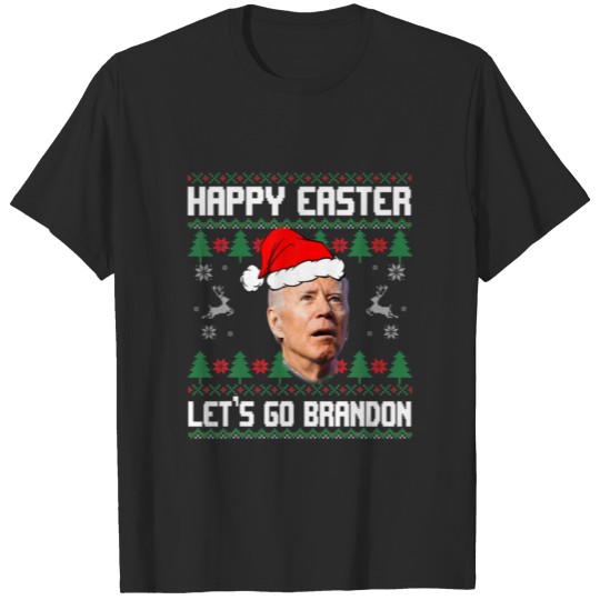 Discover Happy Easter Let's Go Branson Brandon Ugly Christm T-shirt