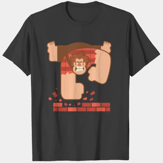 Wreck it Ralph Pounding Bricks T-shirt