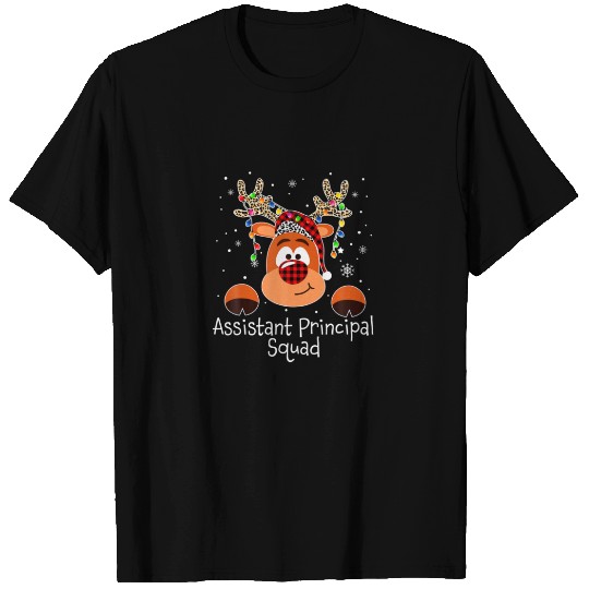 Assistant Principal Squad Reindeer Funny Teacher C T-shirt