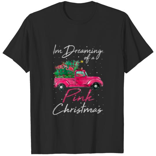 Discover Holiday 365 Christmas I'm Dreaming Pink Christmas T-shirt