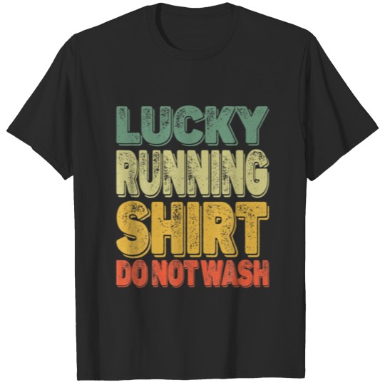 Discover Retro Lucky Running Runner Do Not Wash Men Wo T-shirt
