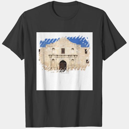 The Alamo Mission in modern day San Antonio, 3 T-shirt