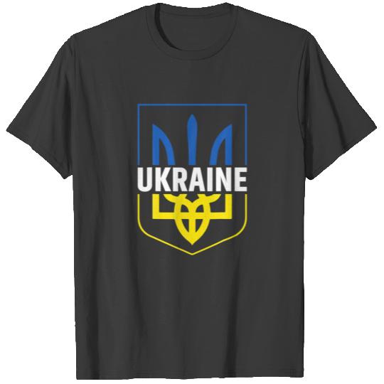 Ukraine Trident T Pride Coat Of Arms Ukrainian Try T-shirt