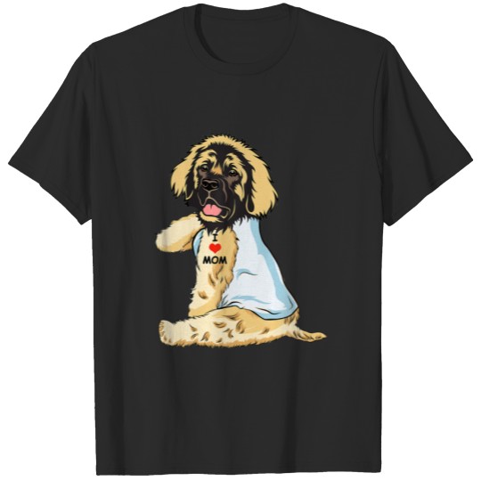 Discover I Love Mom Tattoo Leonberger Mom Dog Lover Wo T-shirt