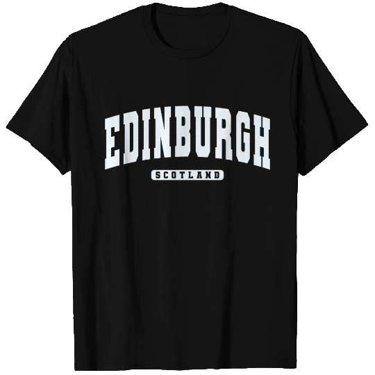 Edinburgh Scotland Varsity College Style Sweatshir Sweat T-shirt