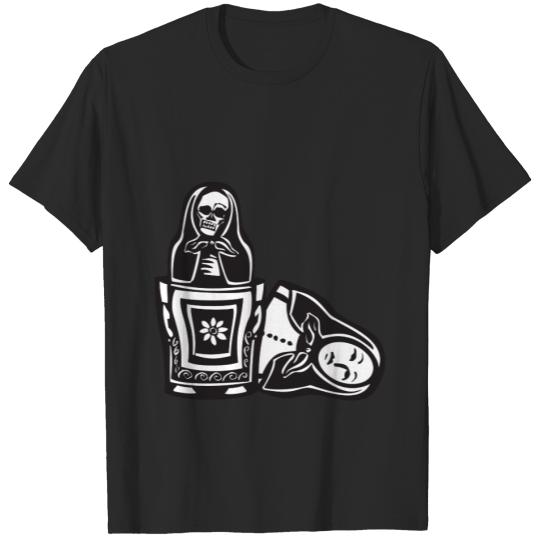 Discover Russian Doll Death Inside T-shirt