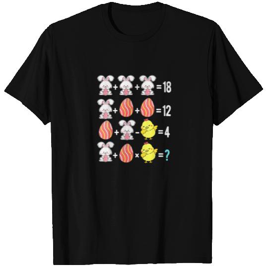 Easter Order Of Operations Quiz Math Teacher Easte T-shirt