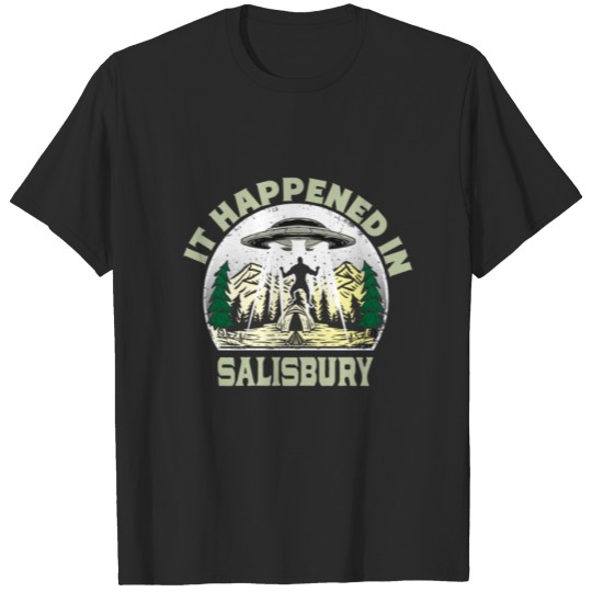 Discover Alien UFO In salisbury City Sleeveless T-shirt