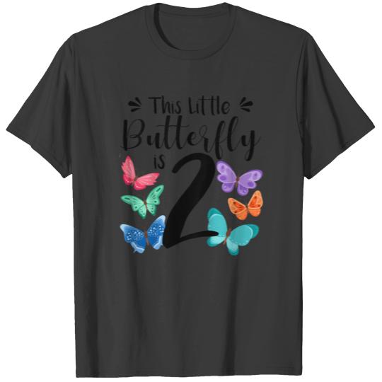 Butterfly Lover | This Little Butterfly Is 2 Sleeveless T-shirt