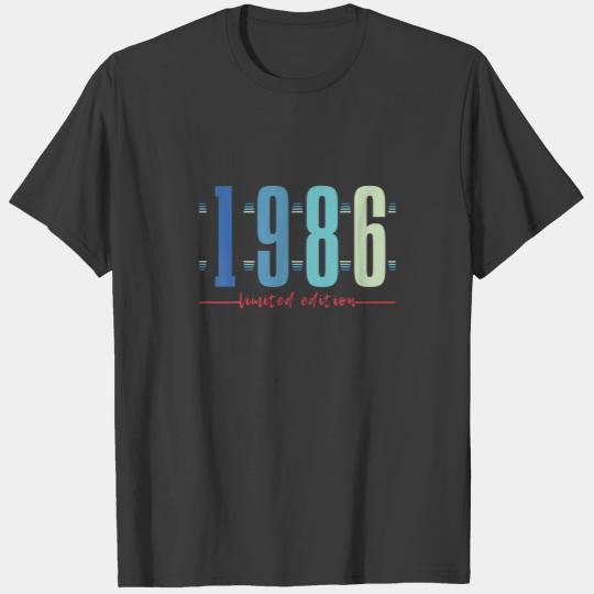 36Th Birthday Ladies Mens 36 Years 1986 Funny Gift T-shirt